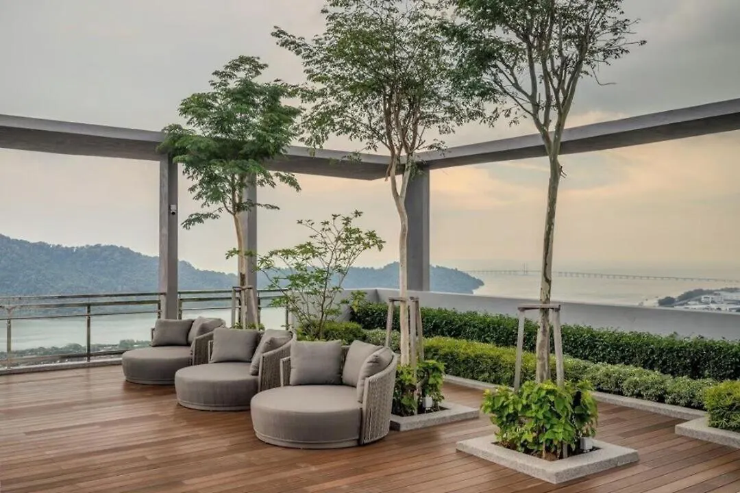 Cozy 2Br Sky Pool & Panoramic Views 1-6 Guests Apartment Bayan Lepas Malaysia